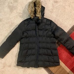 Women’s Ana black puffer jacket XL